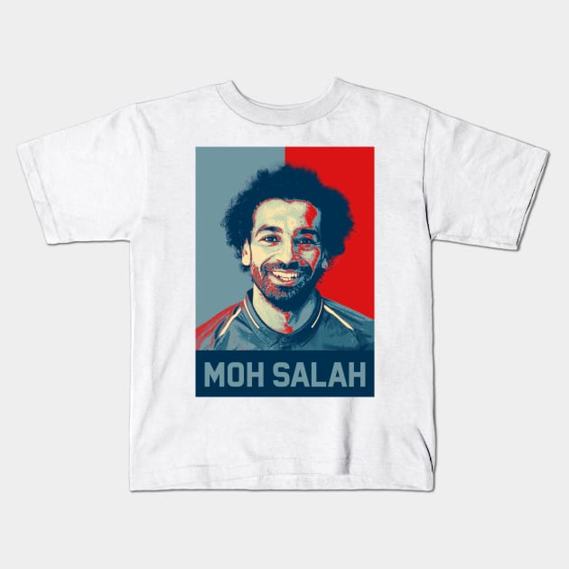 Moh salah Kids T-Shirt by mrcatguys